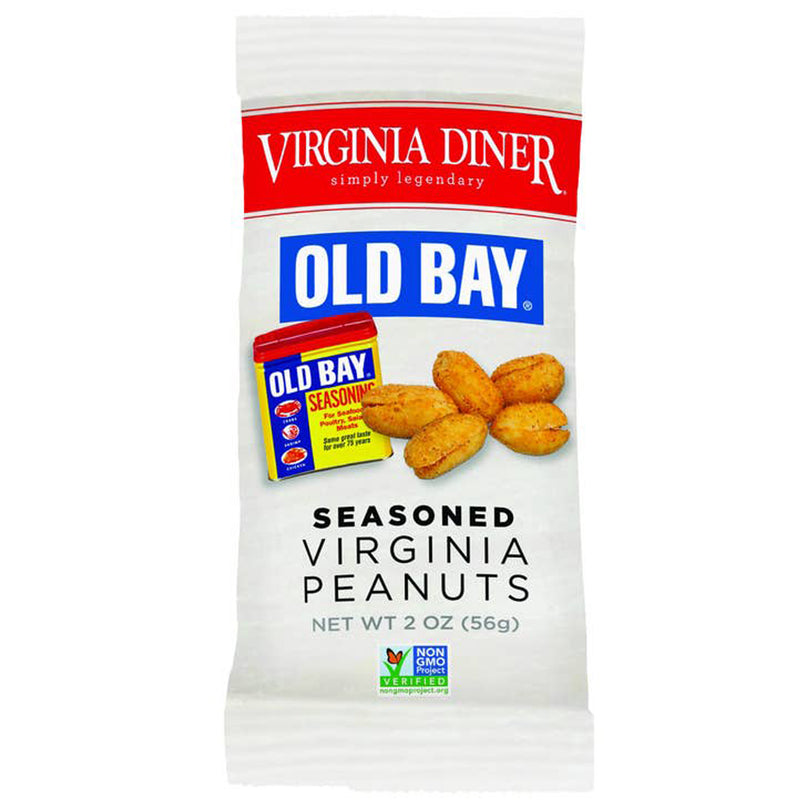 Old Bay Seasoned Peanuts 2oz. Snack Bag