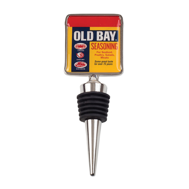 Old Bay Seasoning Can Tall Wine Stopper