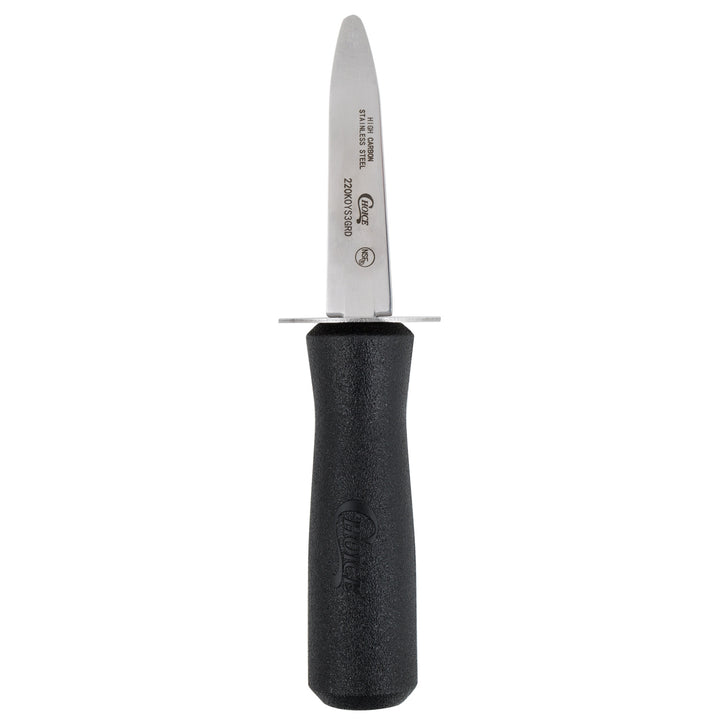 Oyster Knife w/Guard Black Handle