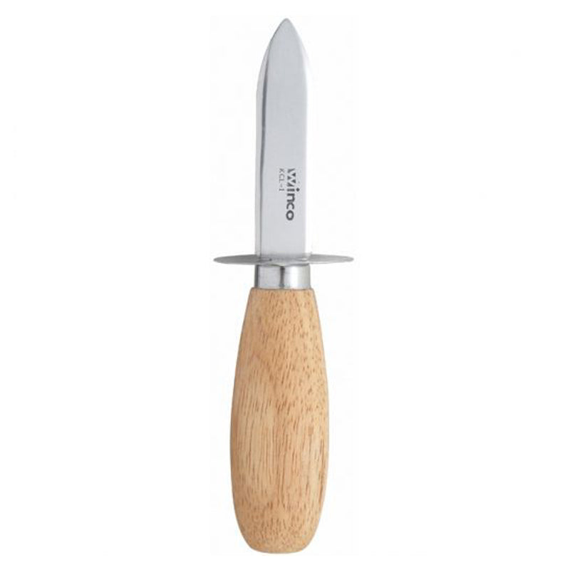 Oyster Knife w/Guard Straight Blade