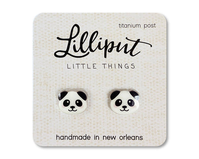 Panda Lilliput Earrings