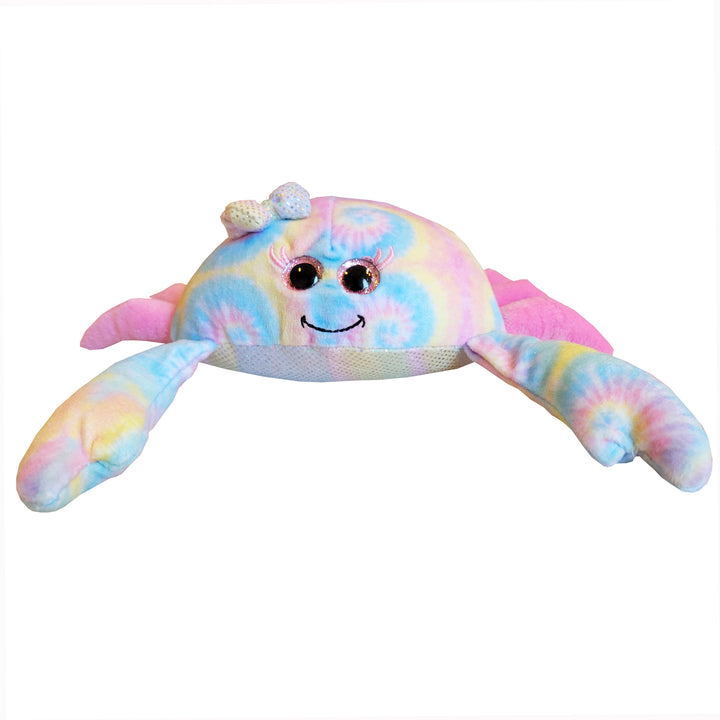 Pastel Tie Dye Crab Plush Toy