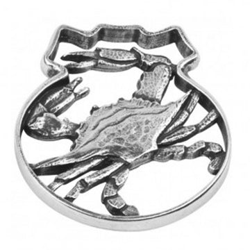 Pewter Crab Ornament