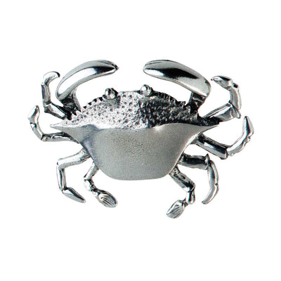 Pewter Crab Mini Paperweight plain shell