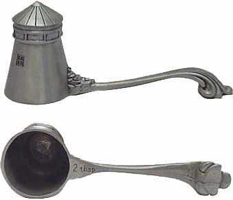Pewter Lighthouse Coffee Scoop