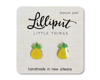 Pineapple Lilliput Earrings