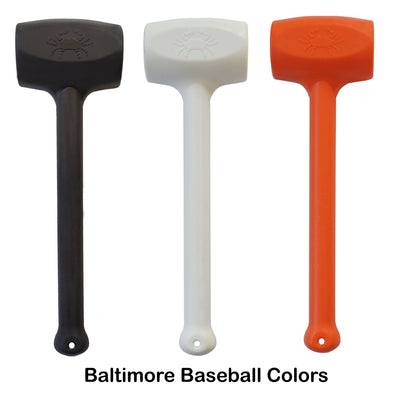 Baltimore Baseball Plastic Crab Mallets - Set of 3