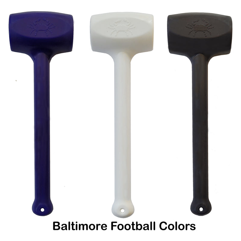 Baltimore Football Plastic Crab Mallets - Set of 3