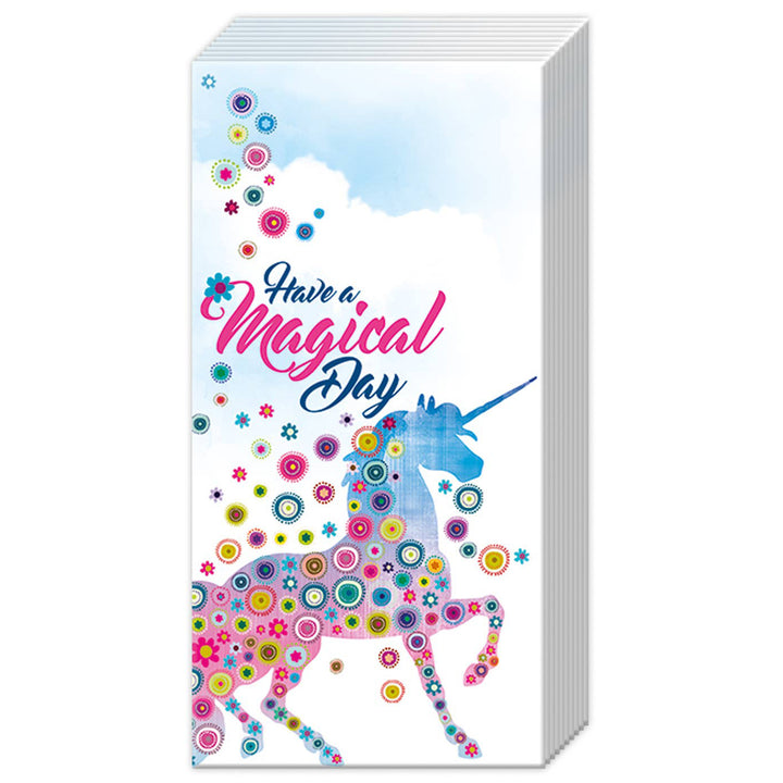 Pocket Tissue Pack - Have A Magical Day Unicorn