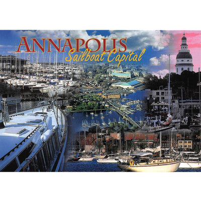 Annapolis Sailboat Capital Postcard