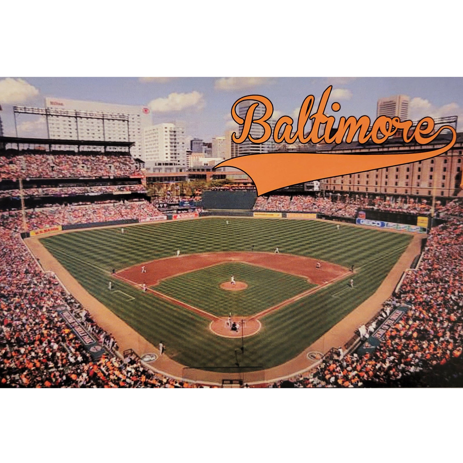 Postcard - Baltimore Baseball Oriole Park