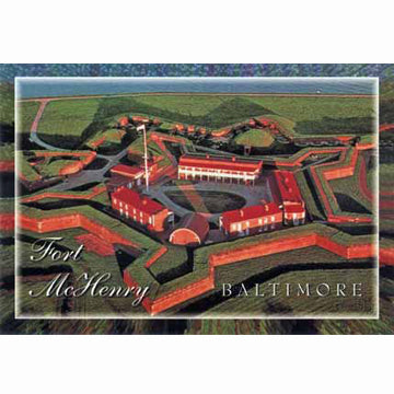 Postcard - Fort McHenry Baltimore