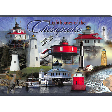 Postcard - Chesapeake Bay Lighthouses