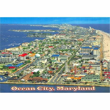 Postcard - Ocean City Maryland Aerial