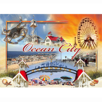 Postcard - Ocean City, MD Montage