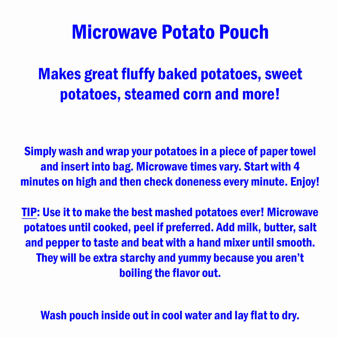 Microwave Potato Pouch Instructions