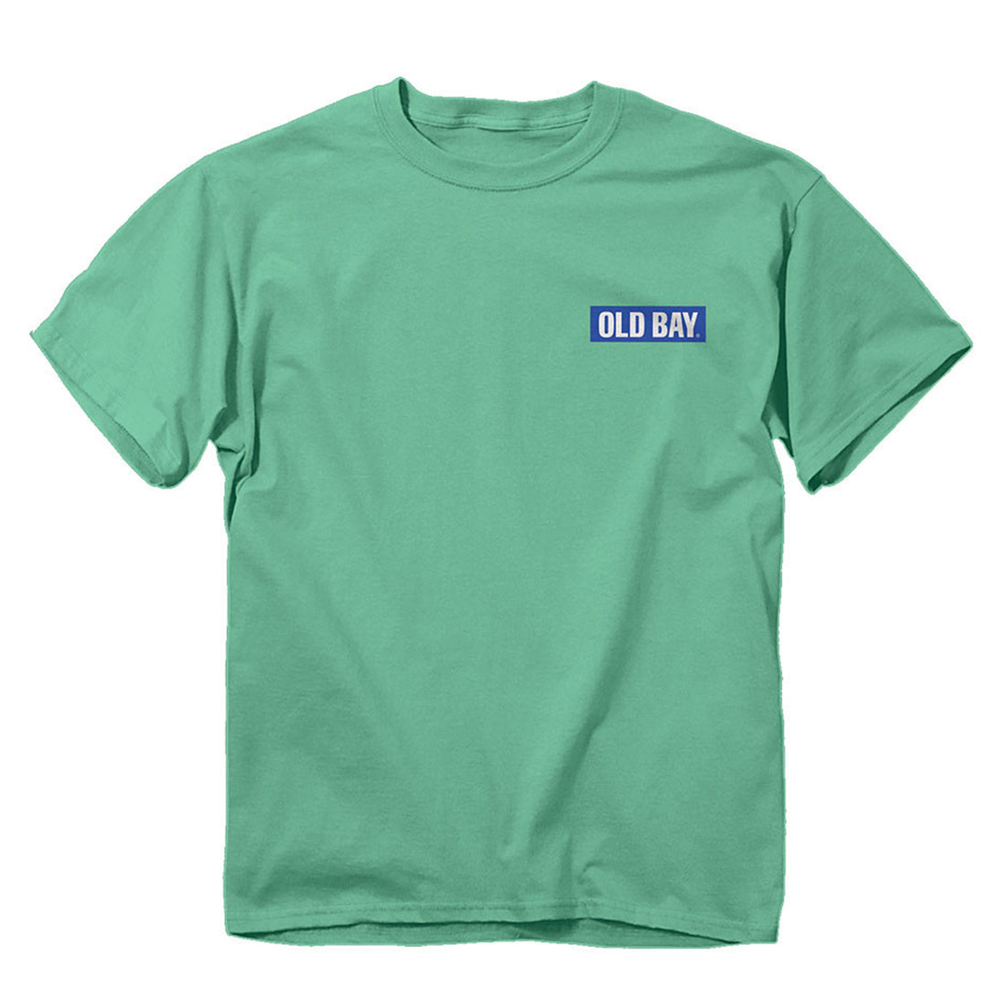 Raised On Old Bay and Crabs T-Shirt (front)