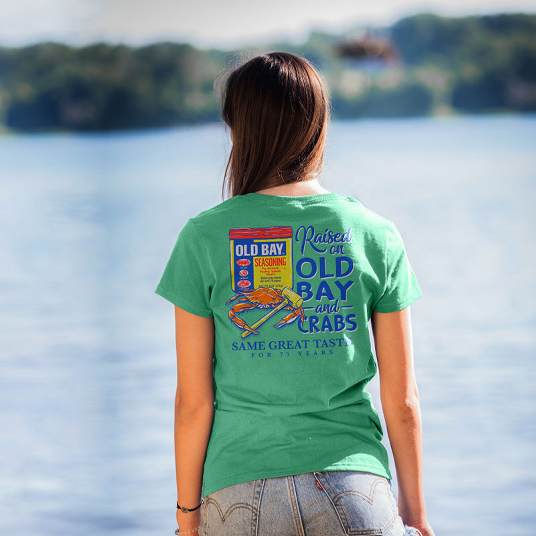 Raised On Old Bay and Crabs T-Shirt – The Maryland Store