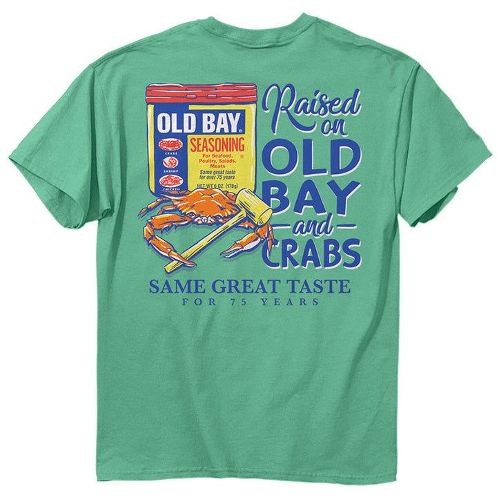 Raised On Old Bay and Crabs T-Shirt – The Maryland Store