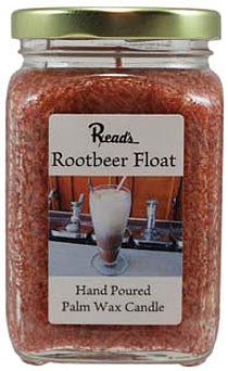 Read's Rootbeer Float Palm Wax Candle