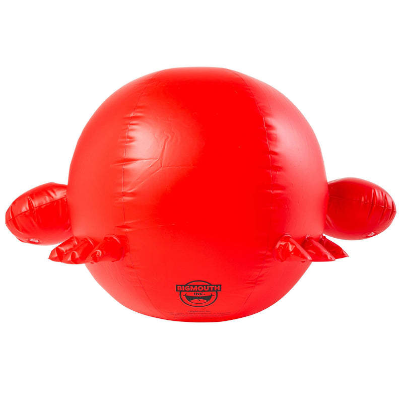 Cutie Crab 30 inch Red Beach Ball Inflatable (back)