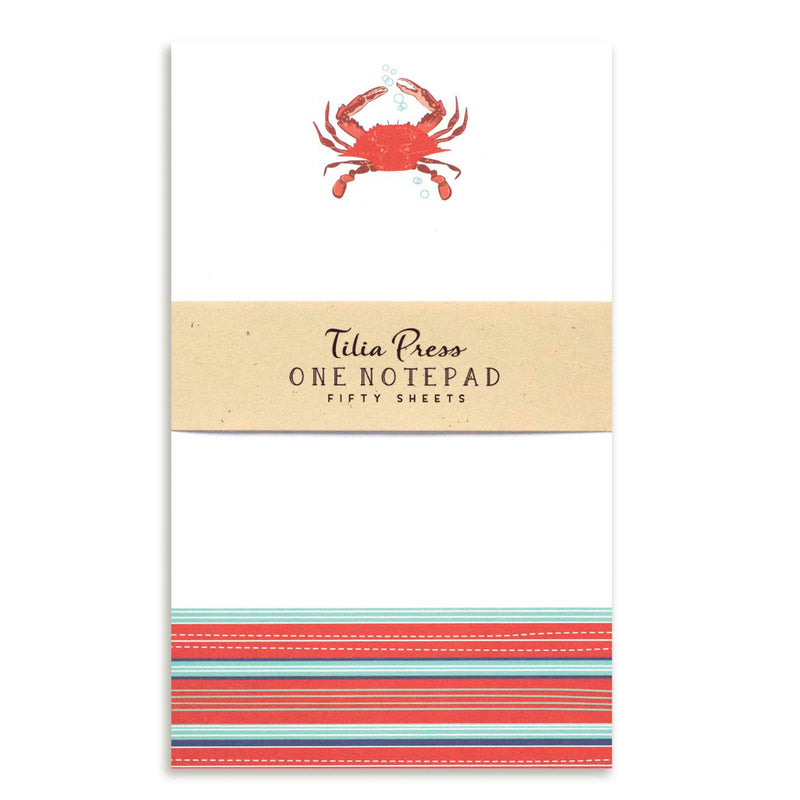 Red Crab Notepad