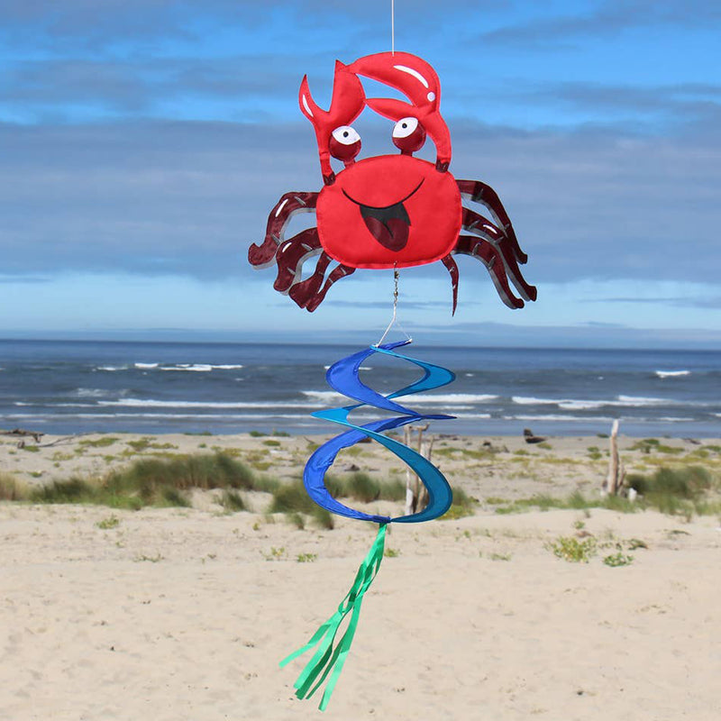 Red Crab Wind Twister Outside Scene
