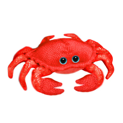 Red Glitter Crab Plush Toy