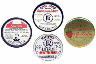 Rosebud Perfume Co. Salve Singles Collection Tins