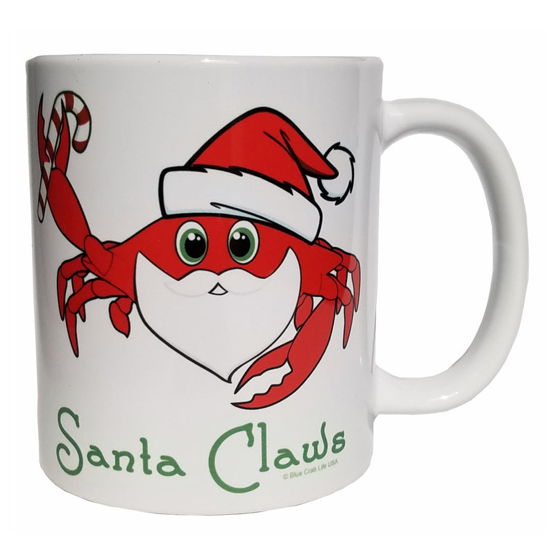 Santa Claws Crab Coffee Mug