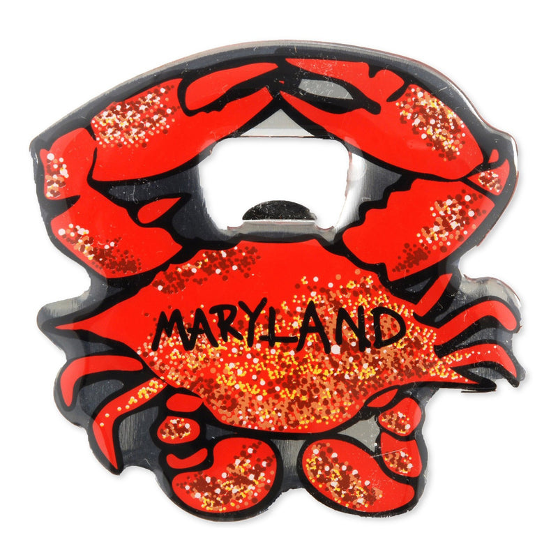 Steamed Crab Maryland Magnet Bottle Opener