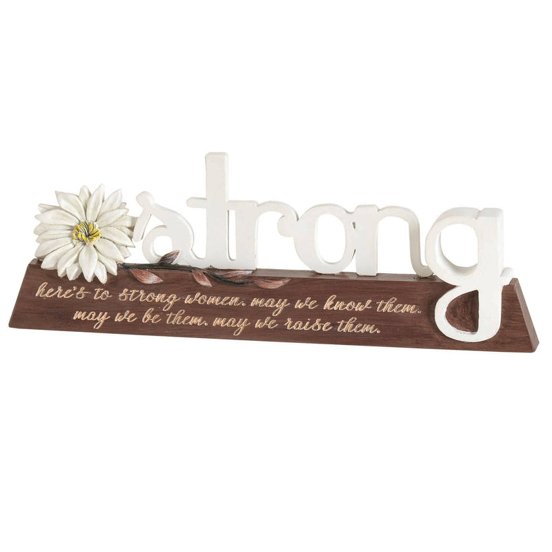 Strong - Resin Word Figurine