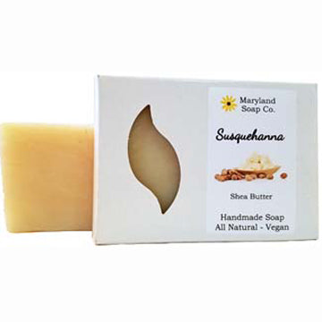 Susquehanna Natural Shea Butter Unscented Soap Bar