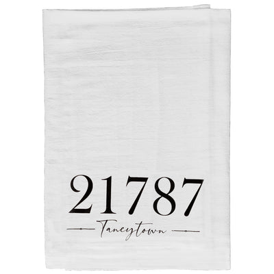 Taneytown Maryland 21787 Zip Code Towel