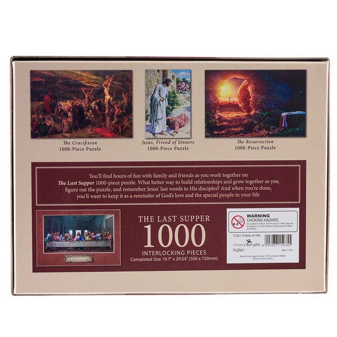 The Last Supper by Da Vinci 1,000 Piece Puzzle – The