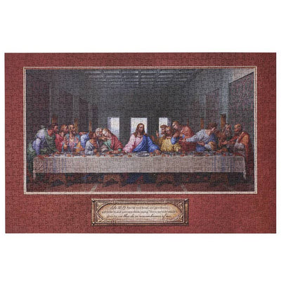 The Last Supper 1,000 Piece Puzzle (finished)