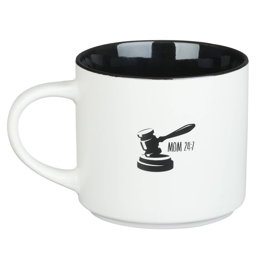 Thou Shalt Not Try Me Coffee Mug (back)