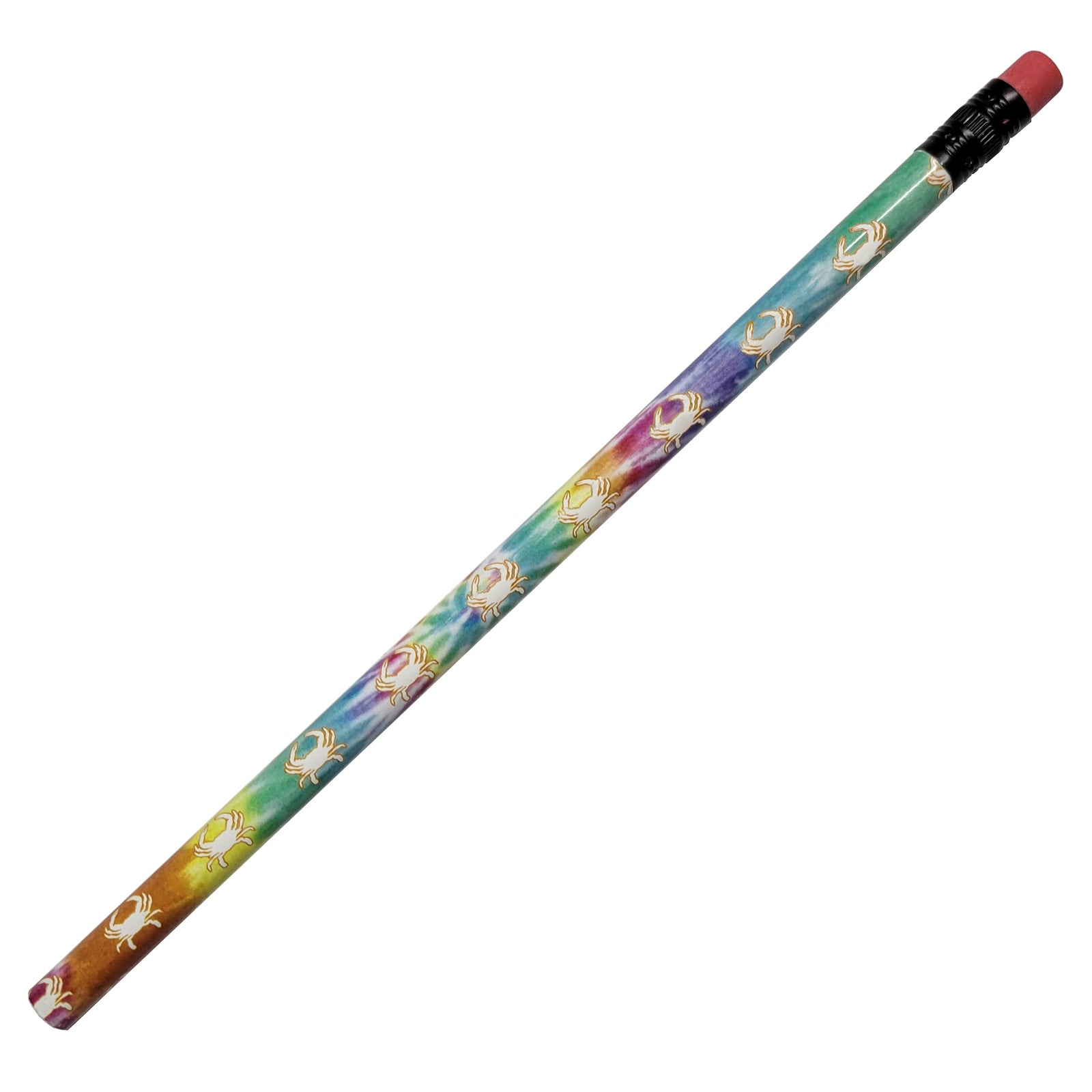 maryland crab tie dye pencil
