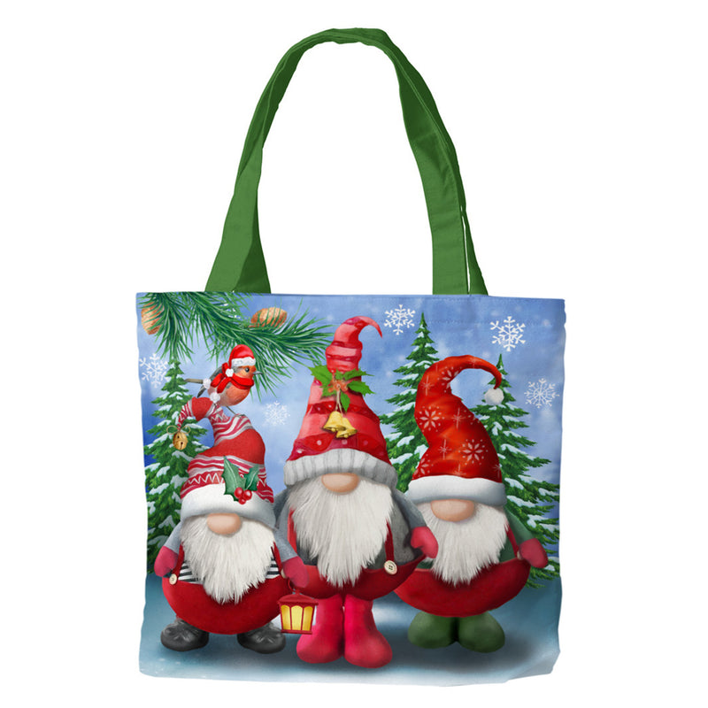 Tote Bag Holiday - Winter Gnomes