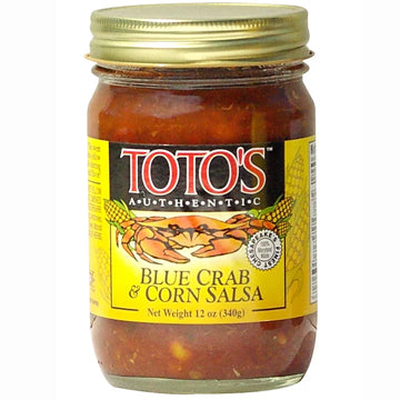 Toto's Blue Crab & Corn Salsa 12oz.