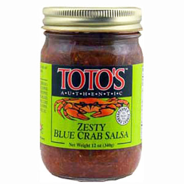 Toto's Zesty Blue Crab Salsa 12oz.