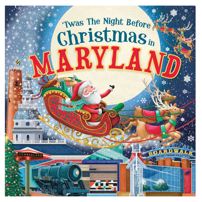 Twas The Night Before Christmas In Maryland Childrens Book