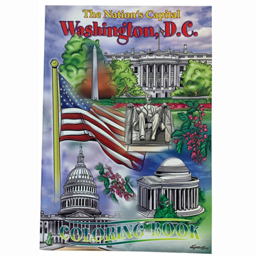 Washington DC Coloring Book