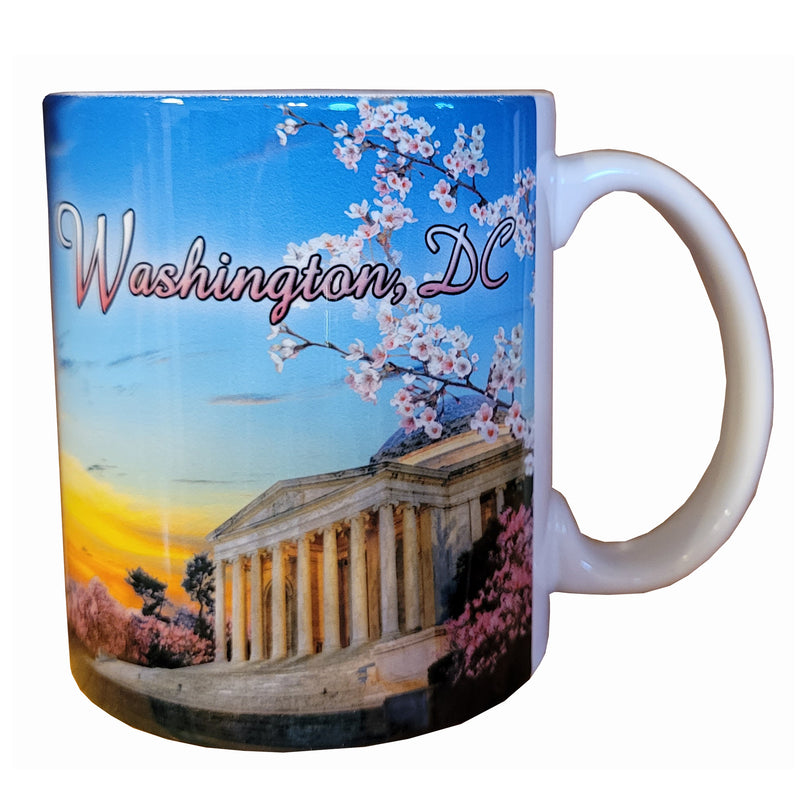Washington DC Monuments & Cherry Blossoms Coffee Mug