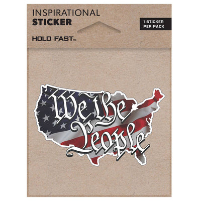 America We The People Sticker (packaging)