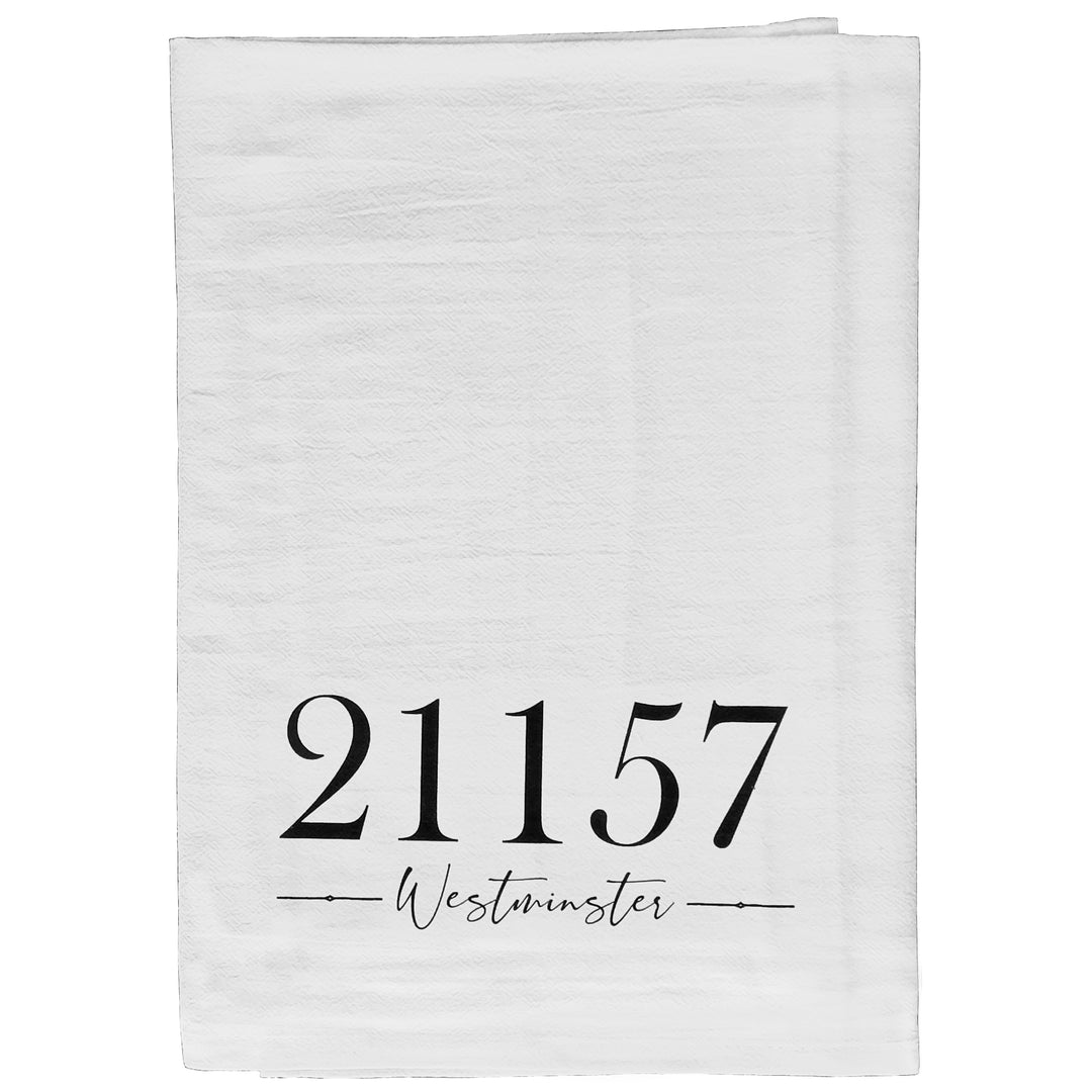 Westminster Maryland 21157 Zip Code Towel