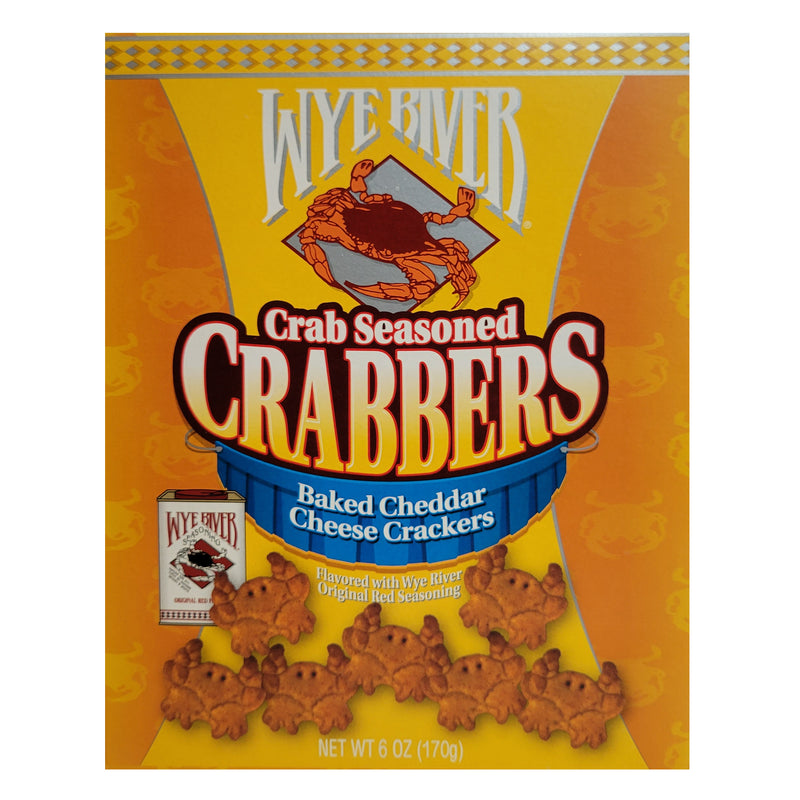 Wye River Crabbers - Cheddar Cheese Crackers 6oz.
