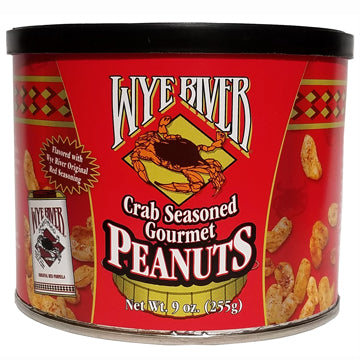 Wye River Seasoned Peanuts 9oz Can