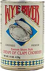 Wye River Cream of Clam Chowder