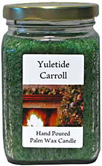Yuletide Carroll Palm Wax Candle